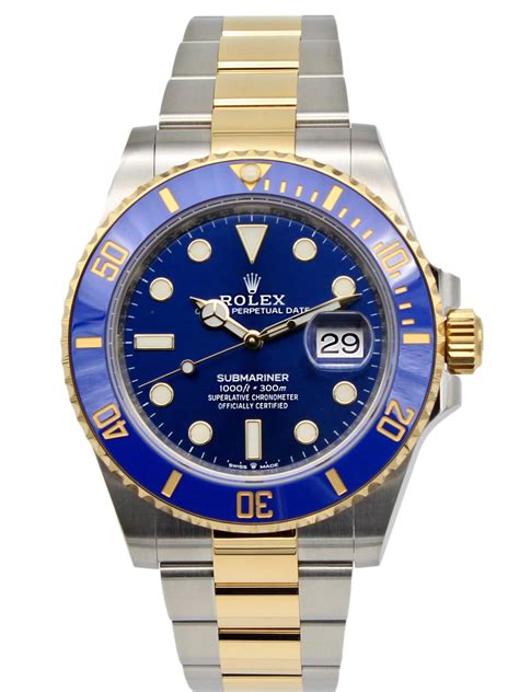 rolex submariner blå|Rolex Submariner blue dial.